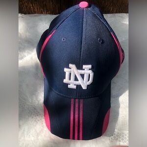 Adidas Notre Dame Fighting Irish Breast Cancer Awareness Fitted Cap L/XL